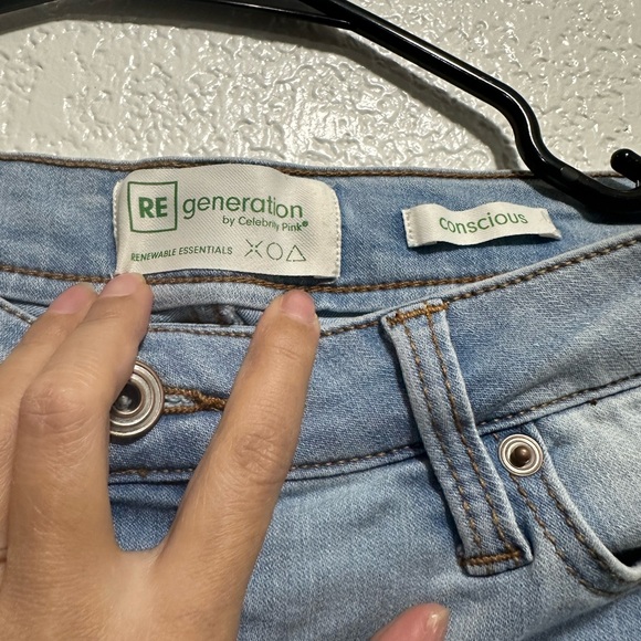 Celebrity Pink Light Blue Skinny Jeans - Picture 9 of 9